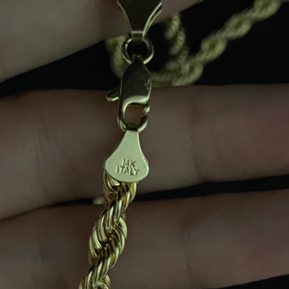 14k gold necklace